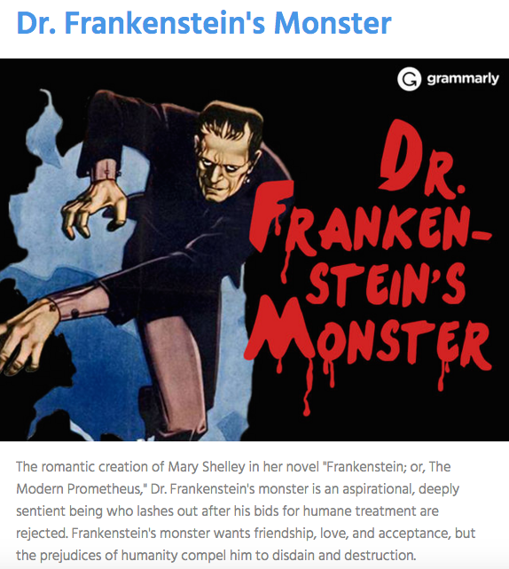 Frankensteins_Monster_Grammarly