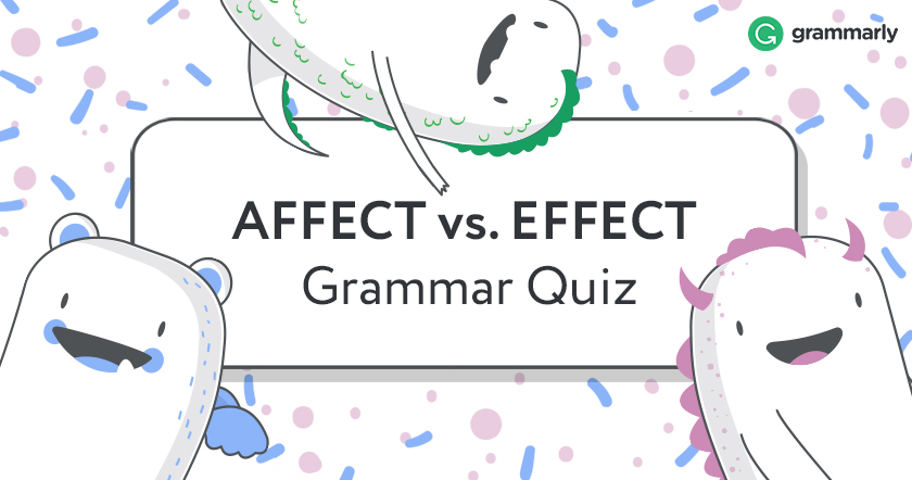 Affect Vs Effect Grammar