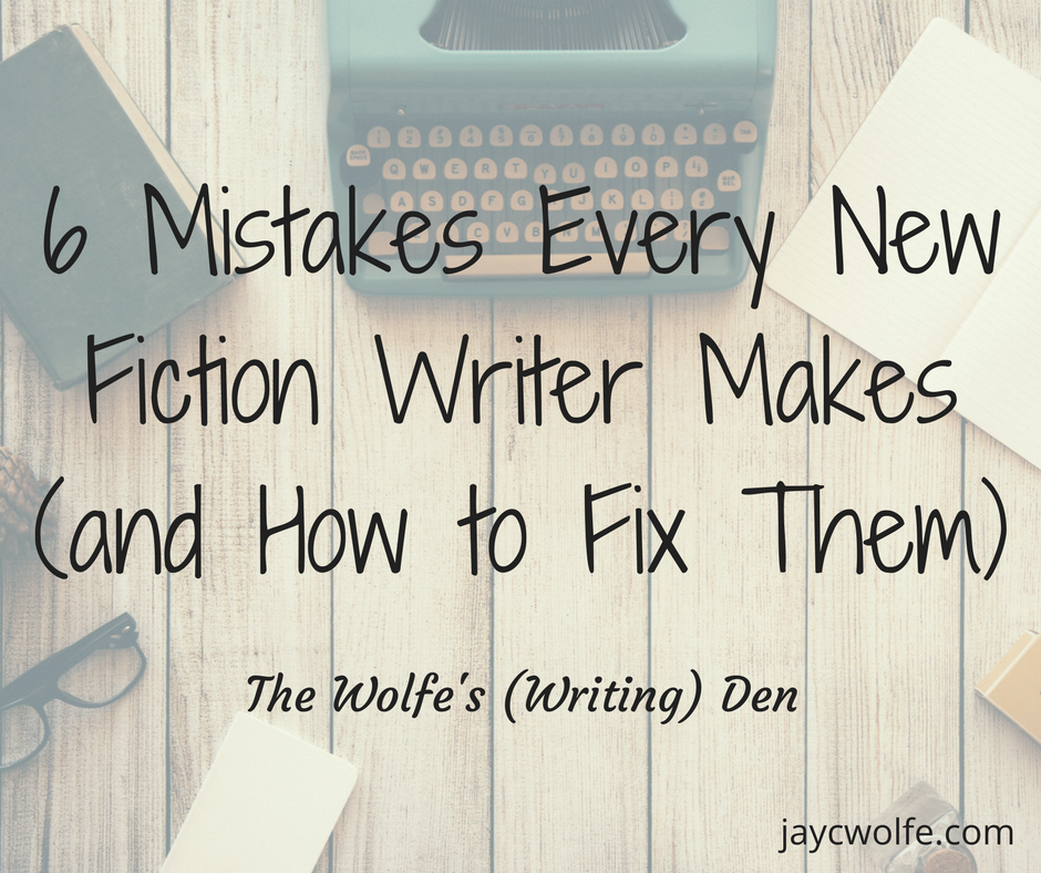 writing mistakes fiction writers