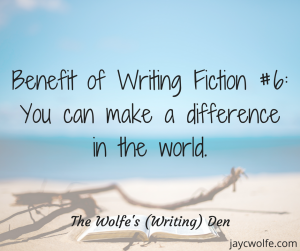 perks of being a fiction writer make a difference