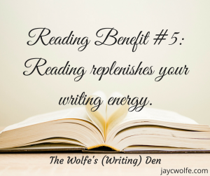 Reading Benefit - Writing Energy